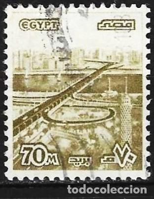 Sellos: Egipto 1979 - Mi 1321 - YT 1092 - El puente del 6 de octubre, El Cairo