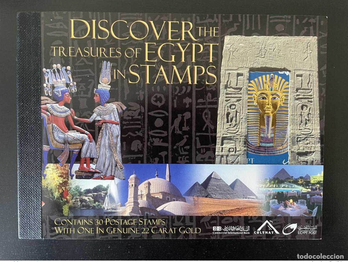 Sellos: Egipto 2004 Descubra los tesoros de en el prestigioso cuadernillo sellos MNH **