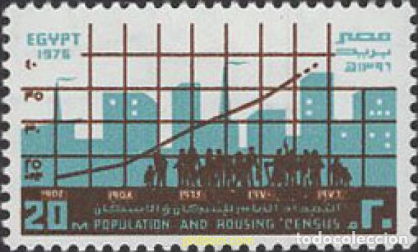Stamps: 658036 MNH EGIPTO 1976 CENSO