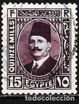 Sellos: Egipto 1934 - Mi 206 - YT 170 - El rey Fouad I