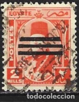 Sellos: Egipto 1953 - Mi 418 - YT 331 A - El rey Farouk