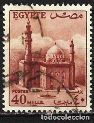 Sellos: Egipto 1953 - Mi 406 - YT 321 - La mezquita del sult&aacute;n Hussan
