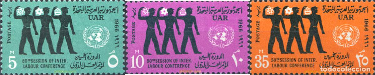 Timbres: 267994 MNH EGIPTO 1966 CONFERENCIA INTERLABORAL