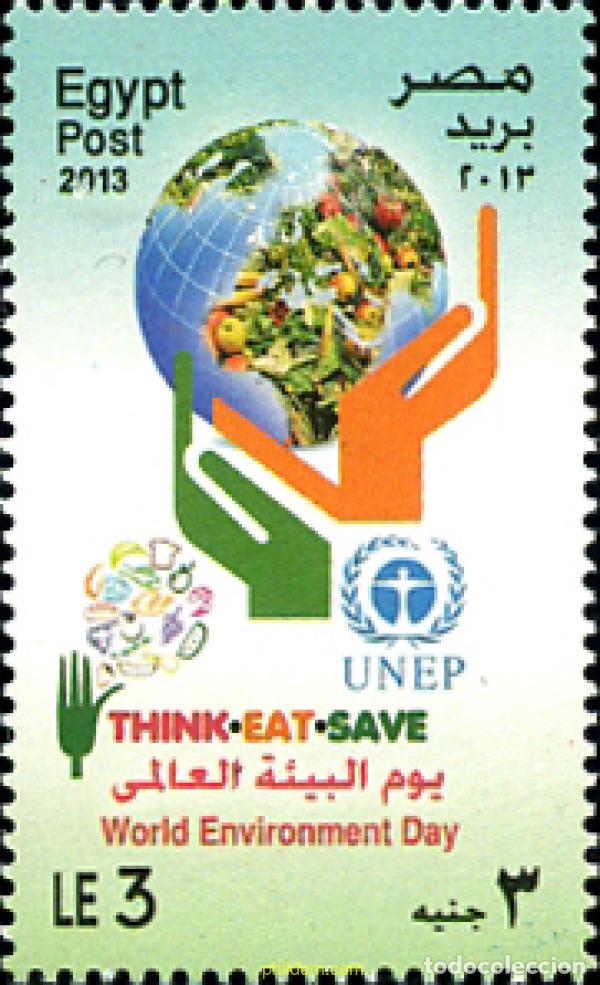 Stamps: 307135 MNH EGIPTO 2013 DIA DEL MEDIO AMBIENTE