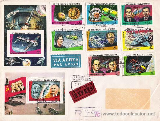 Sellos: GUINEA - PROGRAMA ESPACIAL SOVI&Eacute;TICO - Foto 1