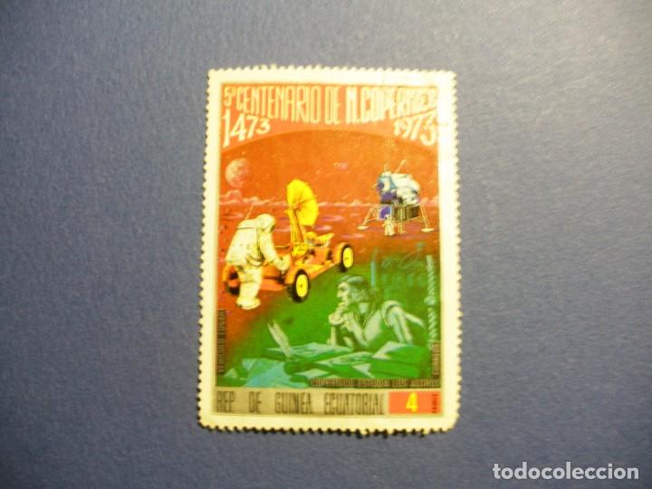 Briefmarken: GUINEA ECUATORIAL - CENTENARIO DE N, COPERNICO (1473-1973) - VEHICULO LUNAR.