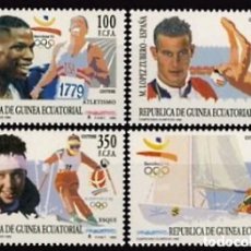Sellos: GUINEA ECUATORIAL 1993 - EDIFIL 165/168 - CAMPEONES OLÍMPICOS - NUEVOS MNH. Lote 402875174