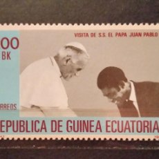 Sellos: SELLO GUINEA ECUATORIAL 1982 - J PABLO LL - 1855** D12
