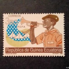 Sellos: SELLO GUINEA ECUATORIAL 1990 - F.C.F.A. - 1945** D12