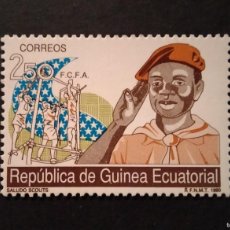 Sellos: SELLO GUINEA ECUATORIAL 1990 - F.C.F.A. - 1944** D12