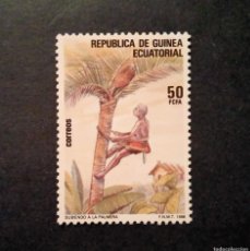 Sellos: SELLO GUINEA ECUATORIAL 1988 - AMBIENTE- 1921** D13
