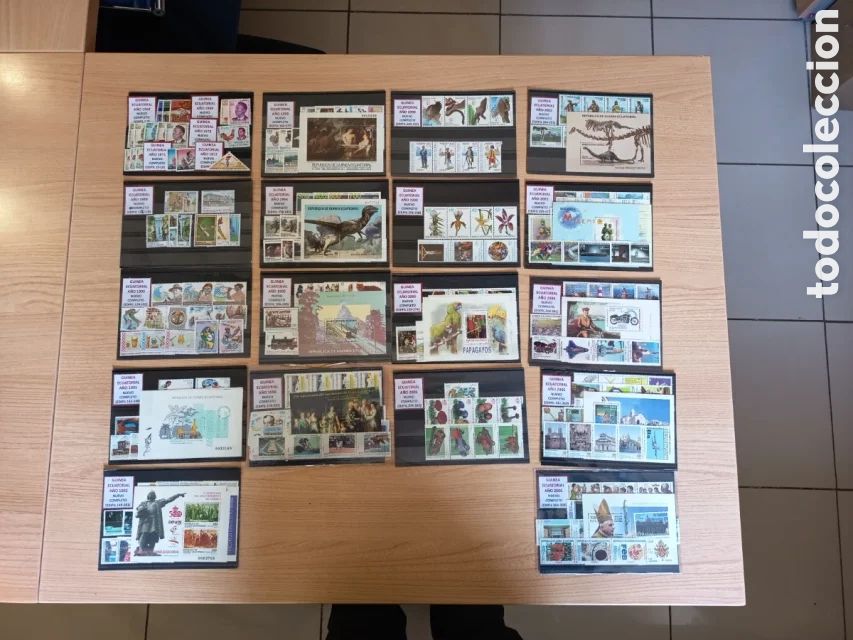 Sellos: Guinea Ecuatorial A&ntilde;os Completos. LEER DESCRIPCI&Oacute;N