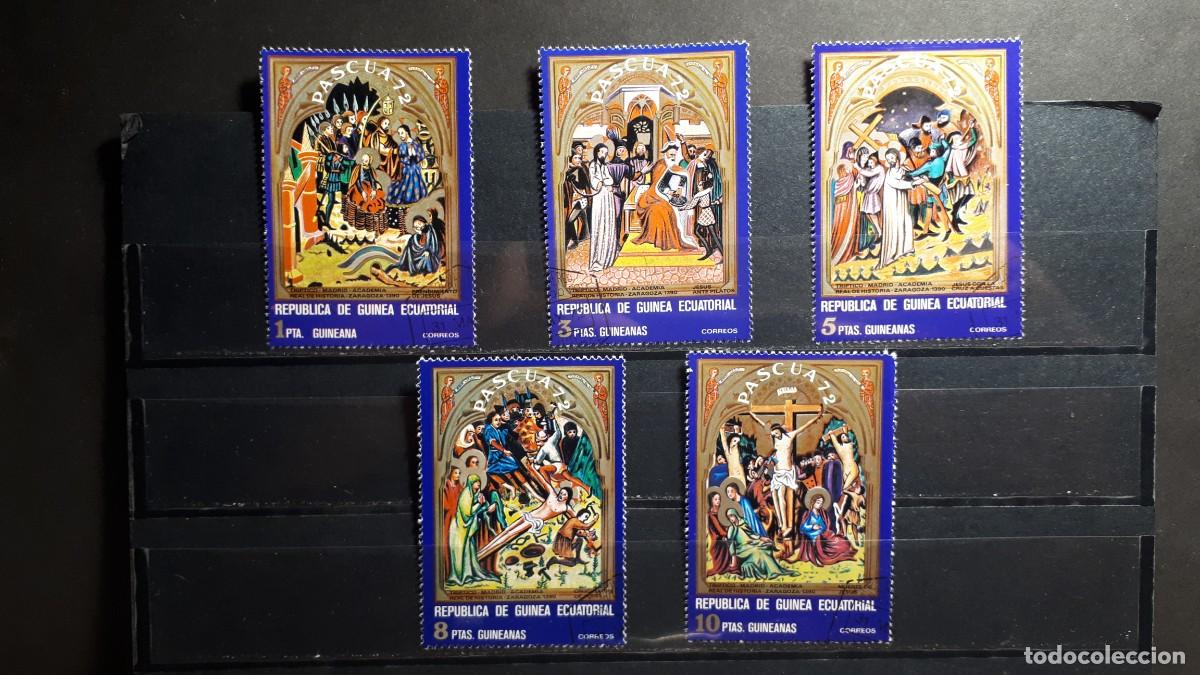 Sellos: GUINEA ECUATORIAL. A&Ntilde;O 1972.&deg;. YVERT 18