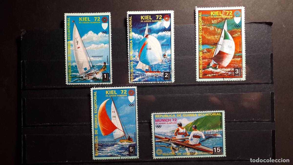 Sellos: GUINEA ECUATORIAL. A&Ntilde;O 1972.&deg;. YVERT 22