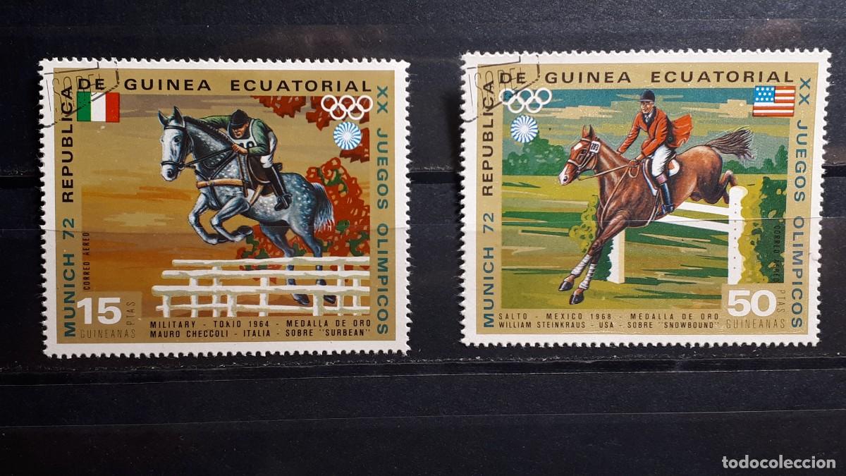 Sellos: GUINEA ECUATORIAL. A&Ntilde;O 1972.&deg;. YVERT A&Eacute;REO 10