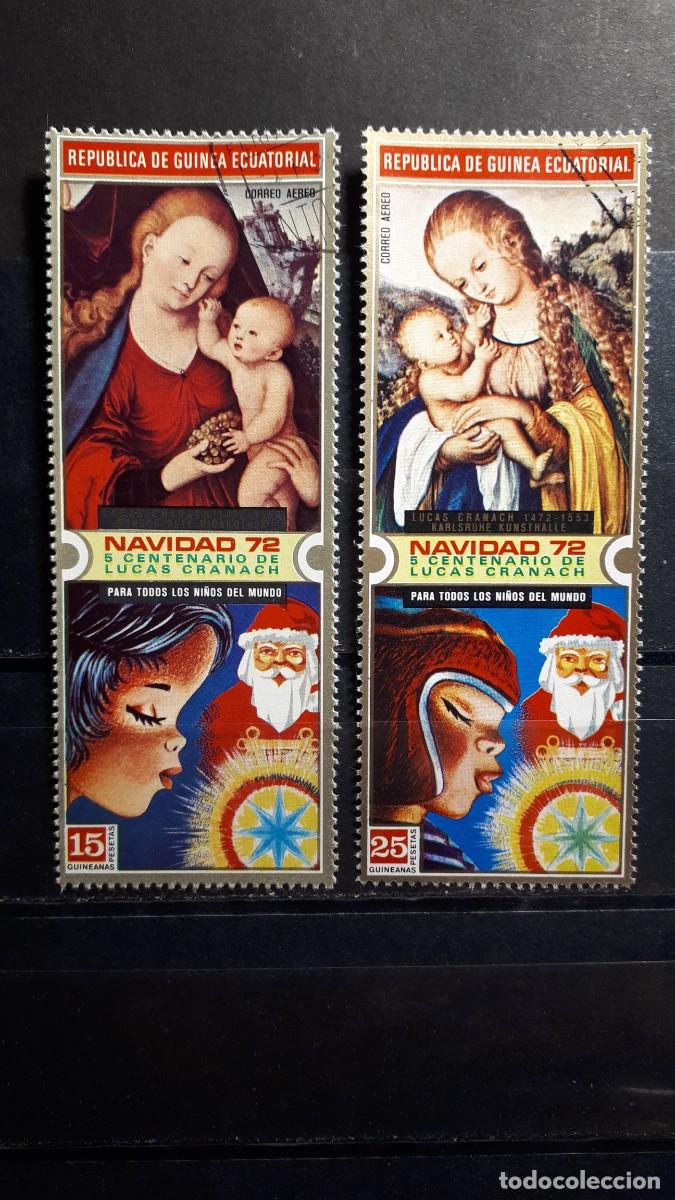 Sellos: GUINEA ECUATORIAL. A&Ntilde;O 1972.&deg;. YVERT A&eacute;reo 12