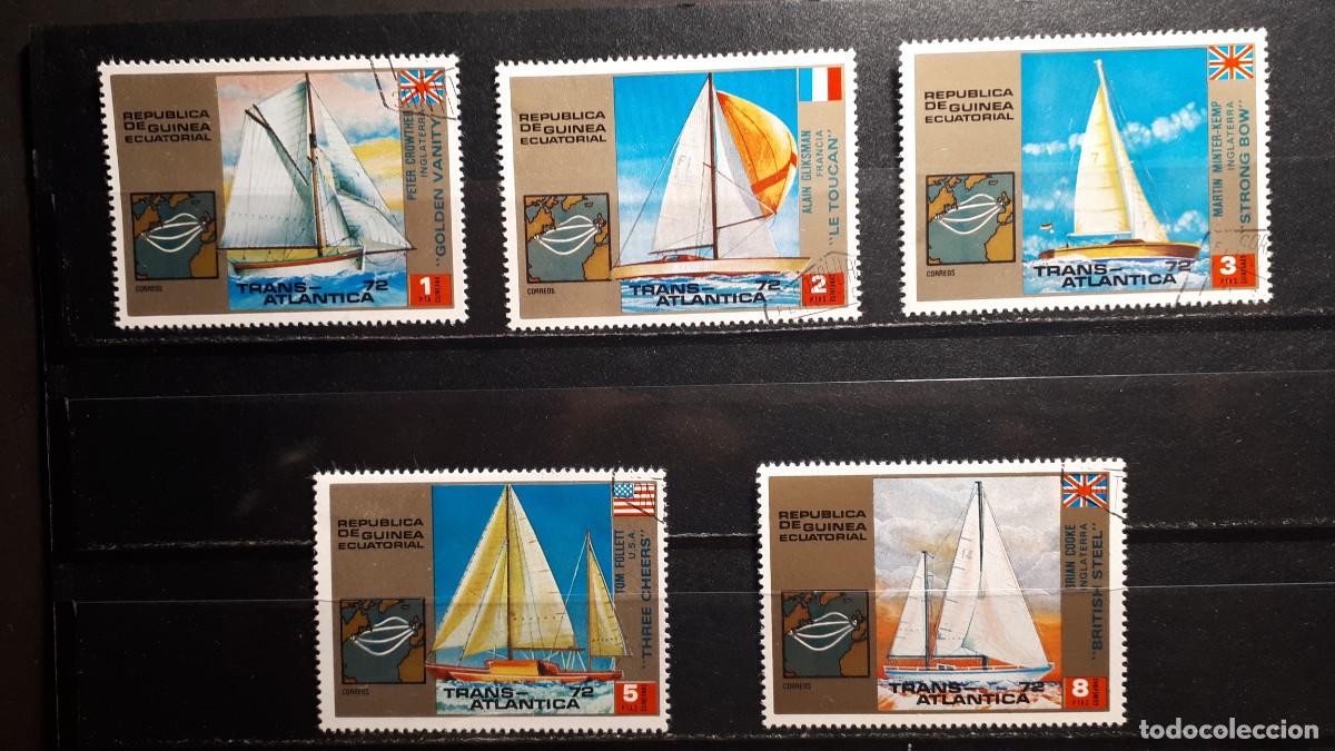 Sellos: GUINEA ECUATORIAL. A&Ntilde;O 1972.&deg;. YVERT 29