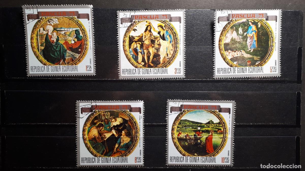 Sellos: GUINEA ECUATORIAL. A&Ntilde;O 1973.&deg;. YVERT 33