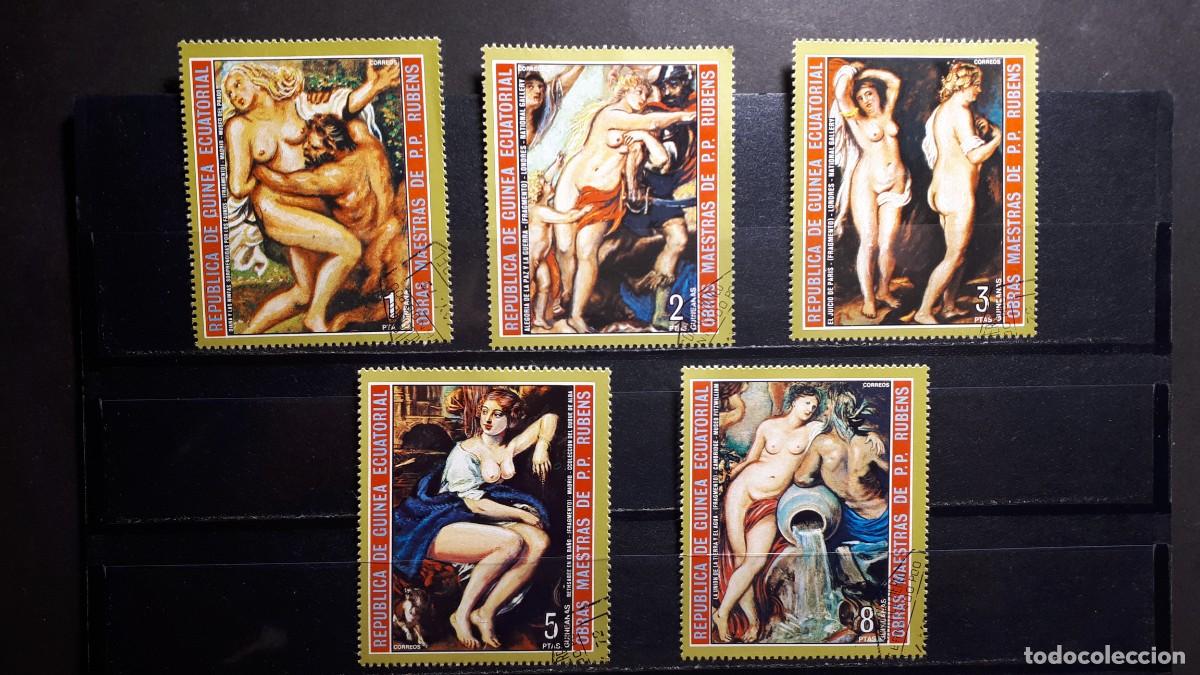 Sellos: GUINEA ECUATORIAL. A&Ntilde;O 1973.&deg;. YVERT 37