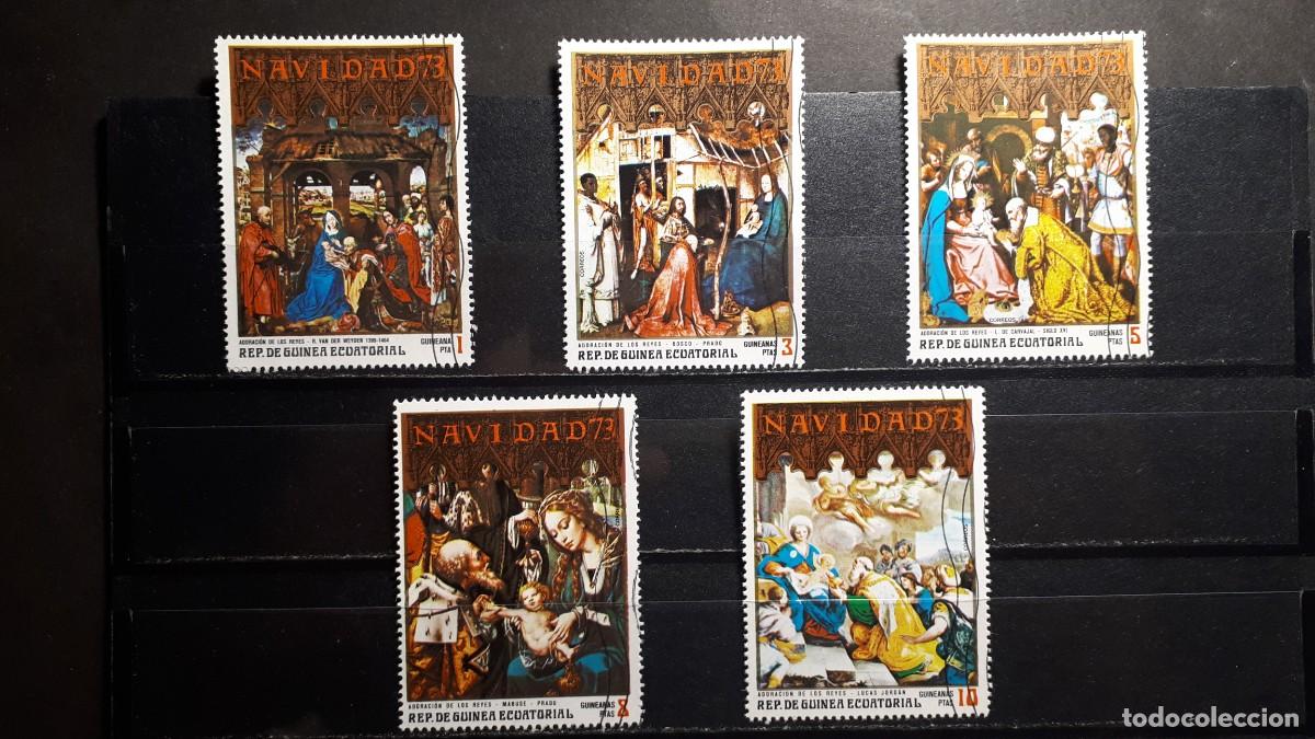 Sellos: GUINEA ECUATORIAL. A&Ntilde;O 1973.&deg;. YVERT 38