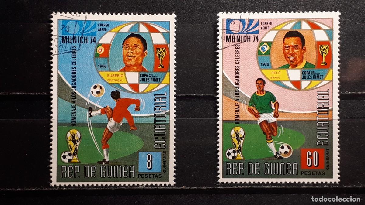 Sellos: GUINEA ECUATORIAL. A&Ntilde;O 1973.&deg;. YVERT A&eacute;reo 24