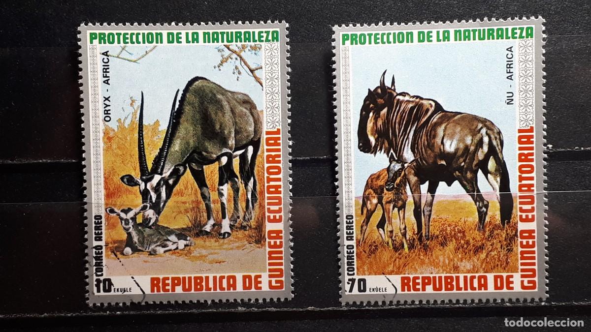 Sellos: GUINEA ECUATORIAL. A&Ntilde;O 1975. &deg;. EDIFIL a&eacute;reo 37