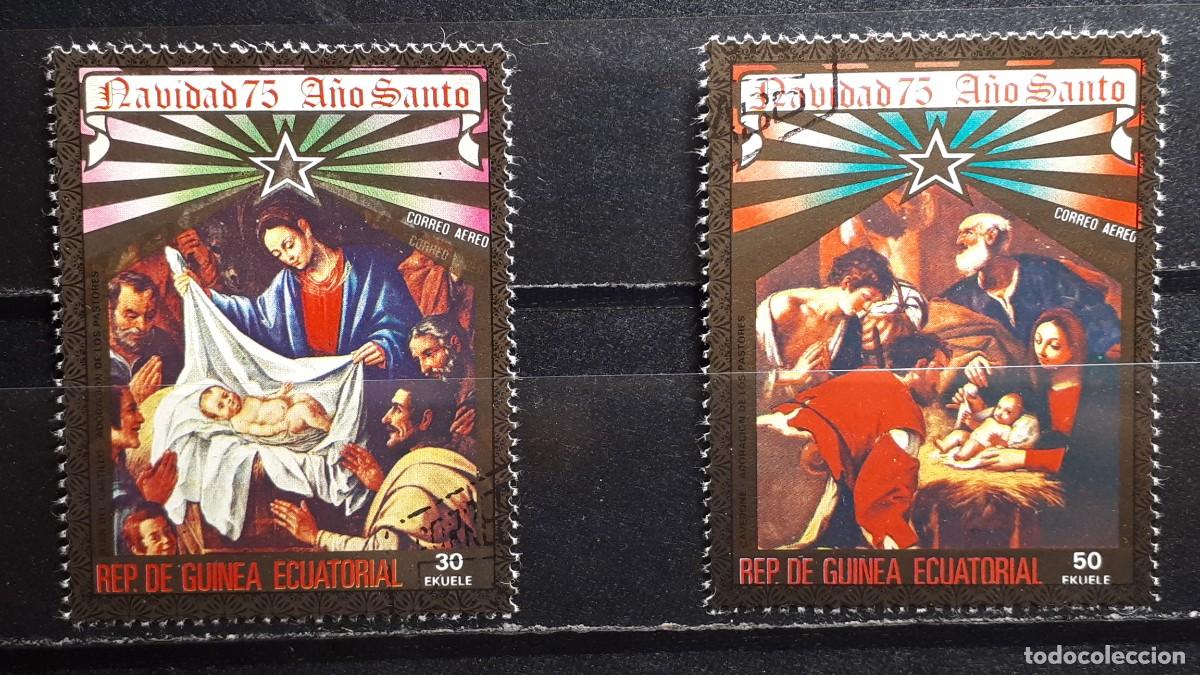 Sellos: GUINEA ECUATORIAL. A&Ntilde;O 1975. &deg;. EDIFIL a&eacute;reo 51