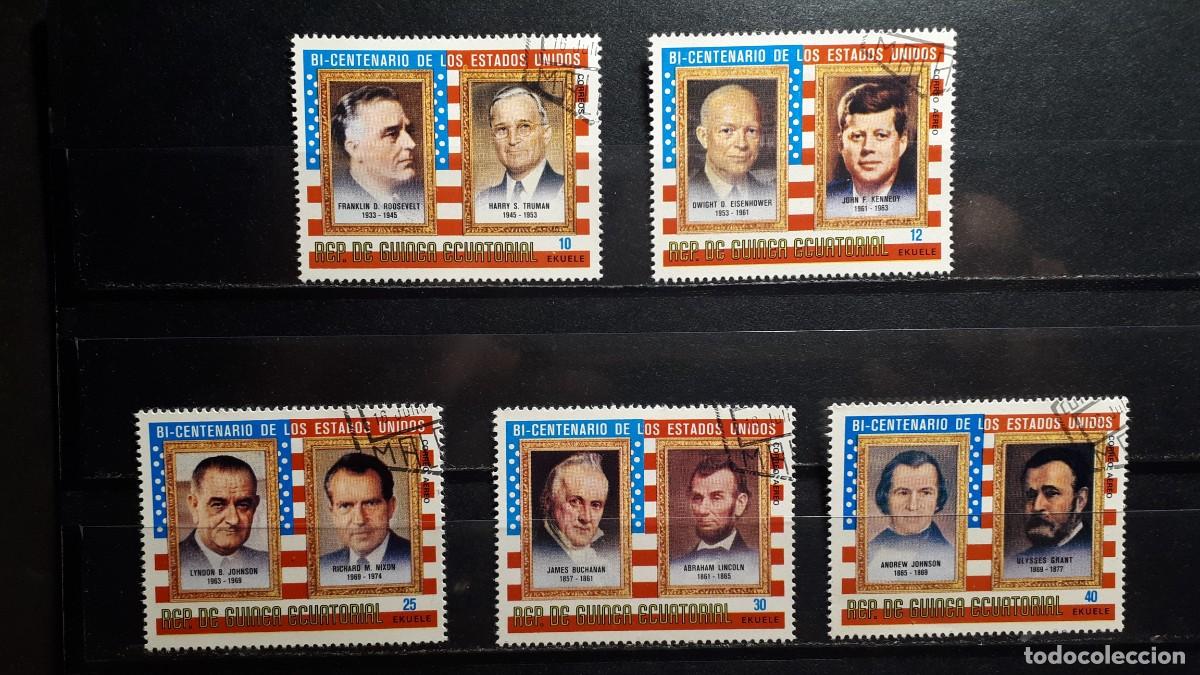 Sellos: GUINEA ECUATORIAL. A&Ntilde;O 1975. &deg;. EDIFIL a&eacute;reo 52