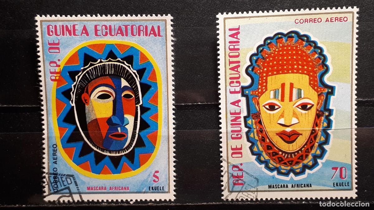 Sellos: GUINEA ECUATORIAL. A&Ntilde;O 1977. &deg;. YVERT A&eacute;reo 91