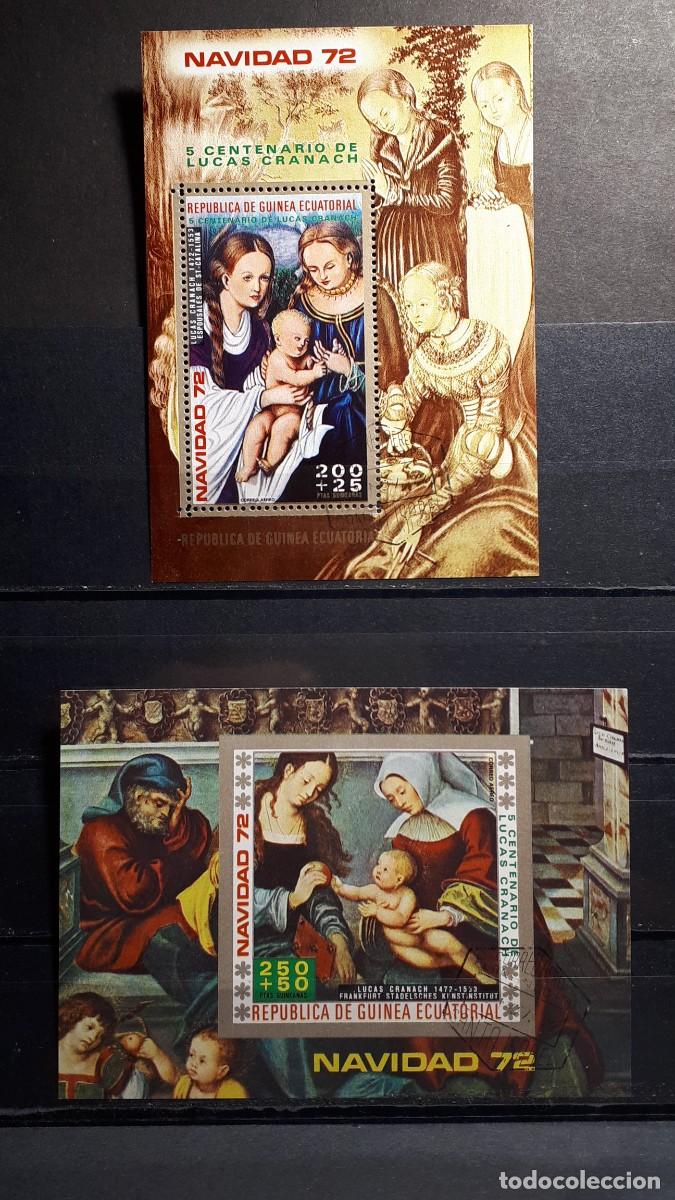 Sellos: GUINEA ECUATORIAL. A&Ntilde;O 1972.&deg;. YVERT HOJAS BLOQUE