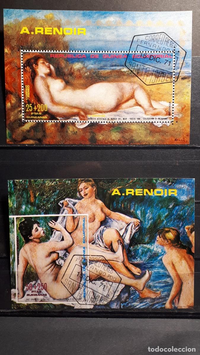 Sellos: GUINEA ECUATORIAL. A&Ntilde;O 1973.&deg;. YVERT HOJAS BLOQUE