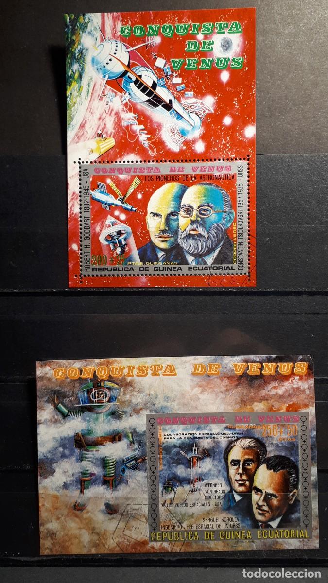 Sellos: GUINEA ECUATORIAL. A&Ntilde;O 1973.&deg;. YVERT HOJAS BLOQUE