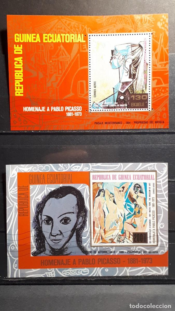 Sellos: GUINEA ECUATORIAL. A&Ntilde;O 1974.&deg;. HOJA BLOQUE