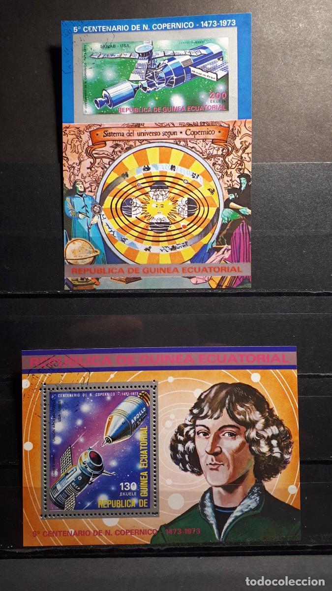 Sellos: GUINEA ECUATORIAL. A&Ntilde;O 1974.&deg;. HOJA BLOQUE