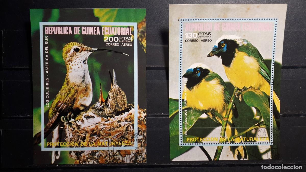 Sellos: GUINEA ECUATORIAL. A&Ntilde;O 1975.&deg;. HOJAS BLOQUE