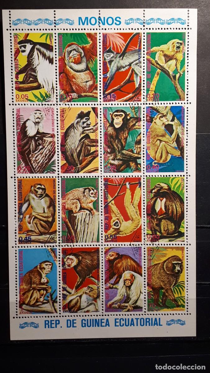 Sellos: GUINEA ECUATORIAL. A&Ntilde;O 1975.&deg;. MINIPLIEGO