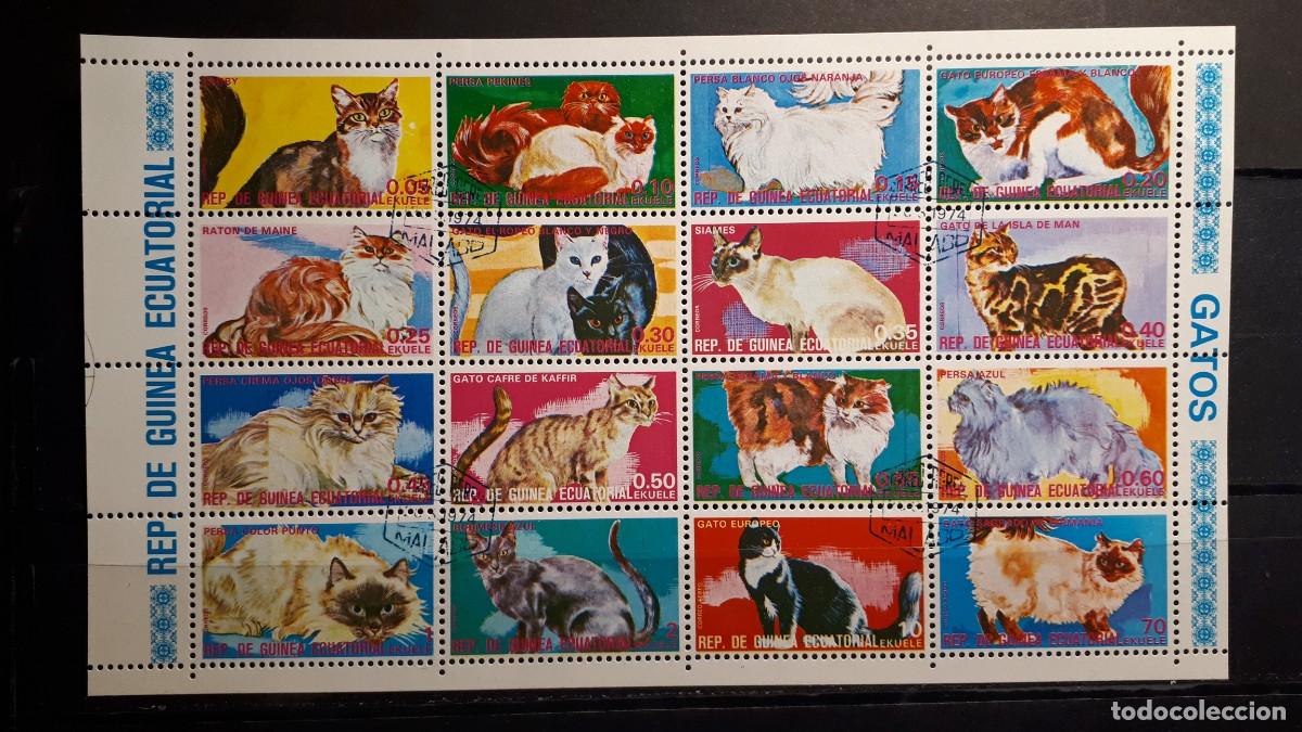 Sellos: GUINEA ECUATORIAL. A&Ntilde;O 1975.&deg;. MINIPLIEGO