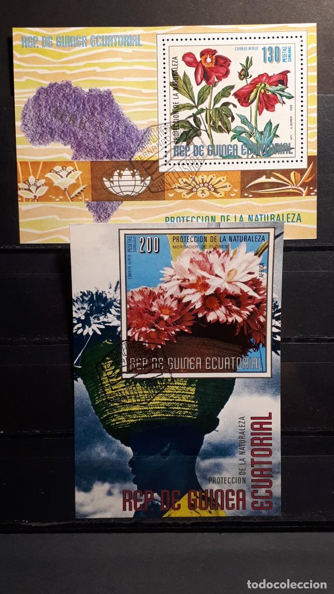 Sellos: GUINEA ECUATORIAL. A&Ntilde;O 1976.&deg;. HOJAS BLOQUE