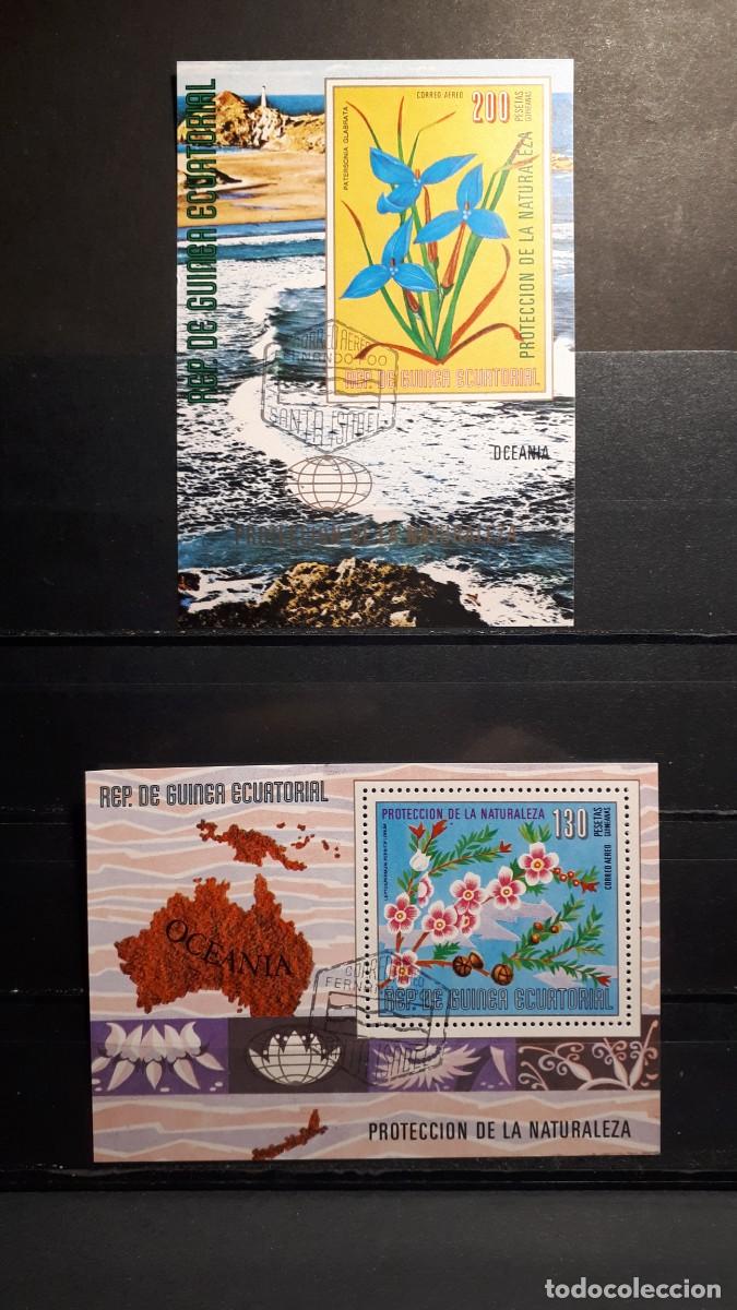 Sellos: GUINEA ECUATORIAL. A&Ntilde;O 1976.&deg;. HOJAS BLOQUE