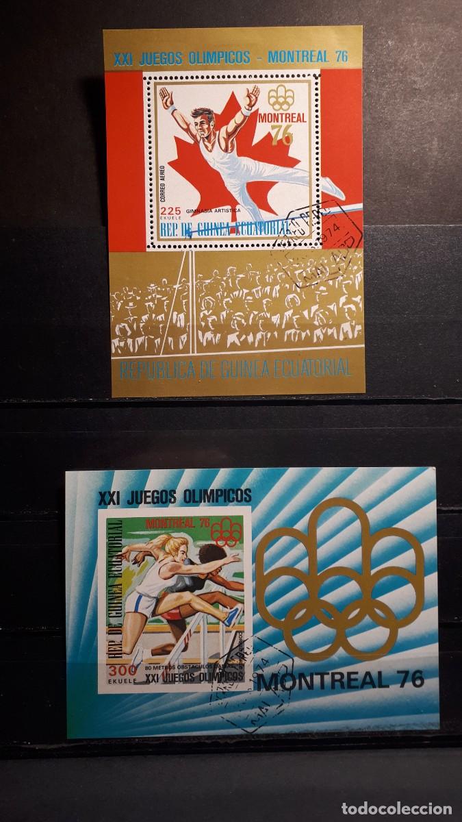 Sellos: GUINEA ECUATORIAL. A&Ntilde;O 1976.&deg;. HOJAS BLOQUE