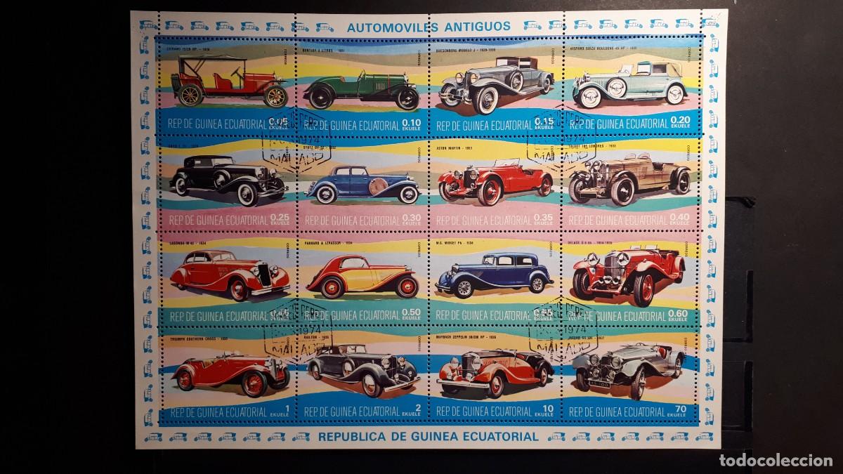 Sellos: GUINEA ECUATORIAL. A&Ntilde;O 1977. &deg;. MINIPLIEGO