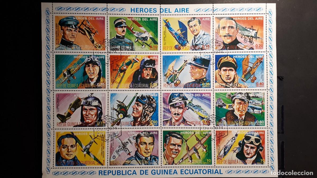 Sellos: GUINEA ECUATORIAL. A&Ntilde;O 1977. &deg;. MINIPLIEGO