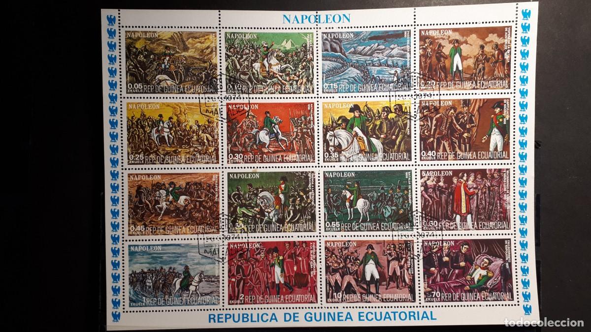 Sellos: GUINEA ECUATORIAL. A&Ntilde;O 1977. &deg;. MINIPLIEGO