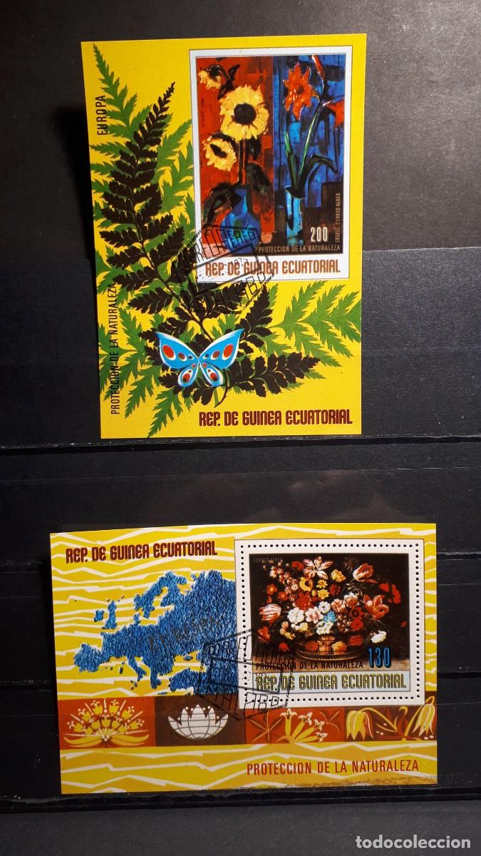 Sellos: GUINEA ECUATORIAL. A&Ntilde;O 1977. &deg;. HOJAS BLOQUE