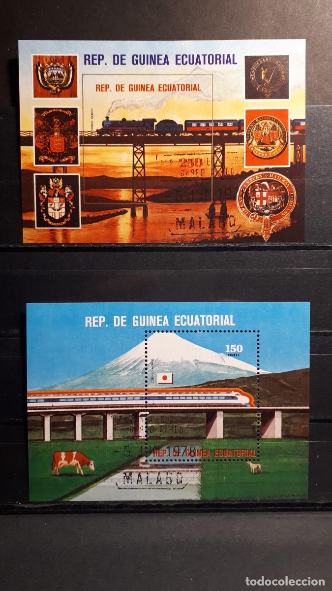 Sellos: GUINEA ECUATORIAL. A&Ntilde;O 1978. &deg;. HOJAS BLOQUE