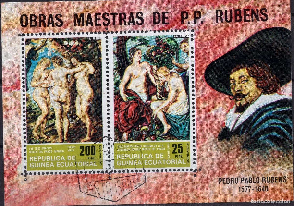 Sellos: GUINEA ECUATORIAL 1973 STAMP MICHEL GQ BL78