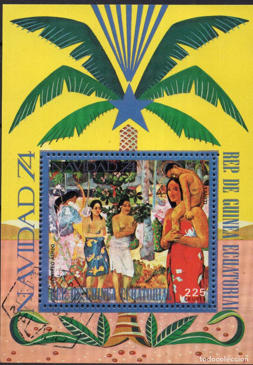 Sellos: GUINEA ECUATORIAL 1974 STAMP MICHEL GQ BL132