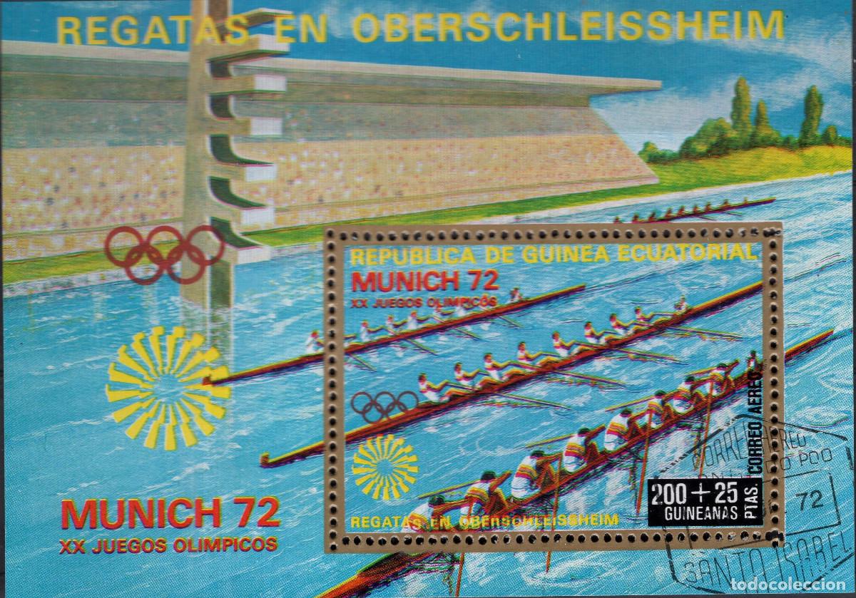 Sellos: GUINEA ECUATORIAL 1972 STAMP MICHEL GQ BL15