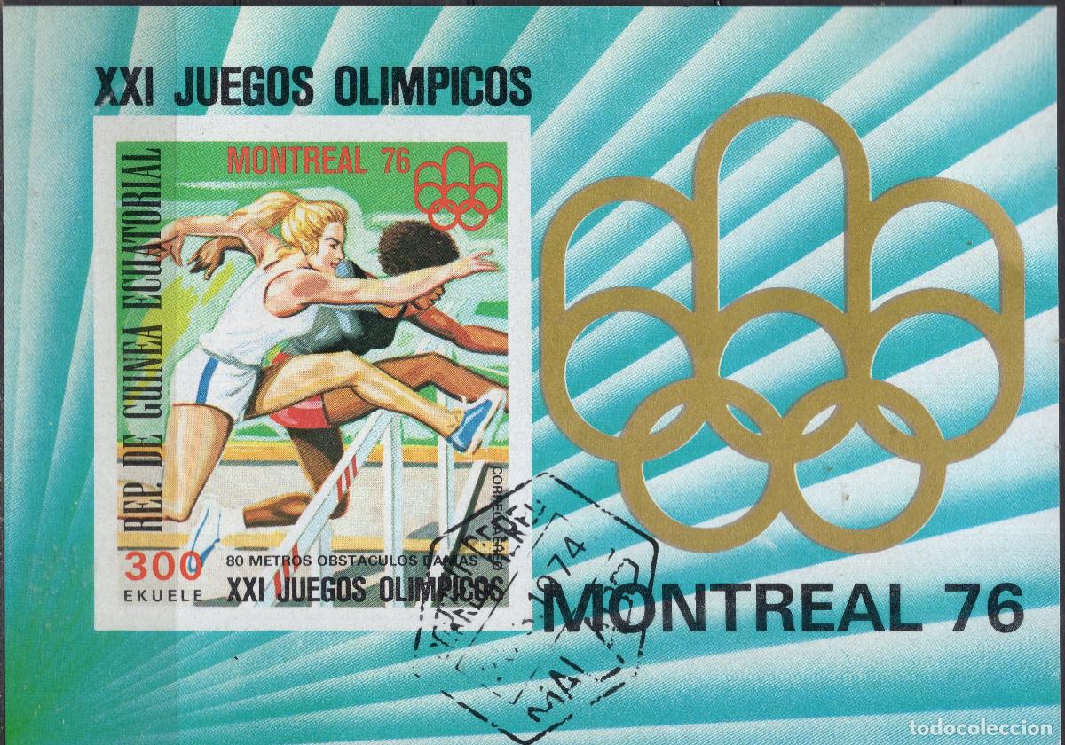 Sellos: GUINEA ECUATORIAL 1976 STAMP MICHEL GQ BL224