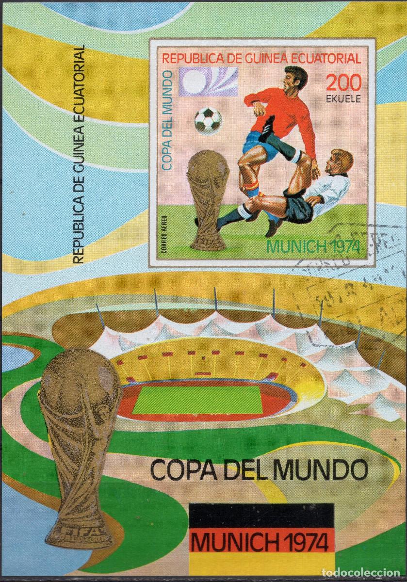 Sellos: GUINEA ECUATORIAL 1974 STAMP MICHEL GQ BL96